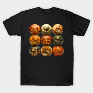 Reimagined Dragon Balls from Dragon Ball Z T-Shirt